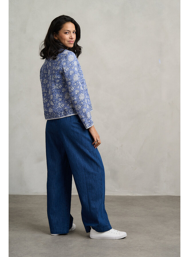 Jaba Reversible Jacket in Jaipur Denim