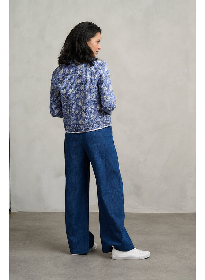 Jaba Reversible Jacket in Jaipur Denim