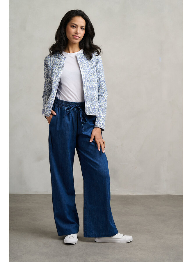 Jaba Reversible Jacket in Jaipur Denim