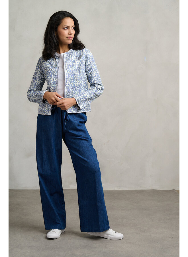 Jaba Reversible Jacket in Jaipur Denim