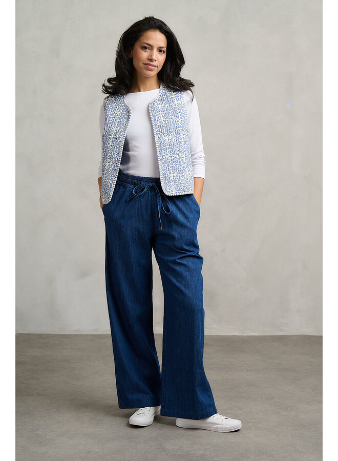 Jaba Reversible Gilet Jaipur Denim