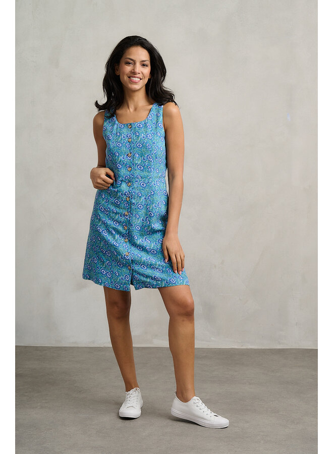 Jaba Mimi Dress in Blue Bloom
