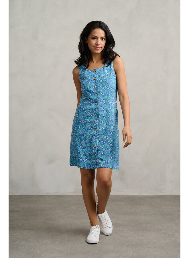Jaba Mimi Dress in Blue Bloom