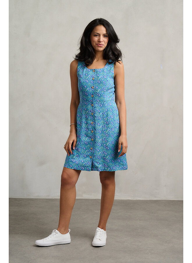 Jaba Mimi Dress in Blue Bloom
