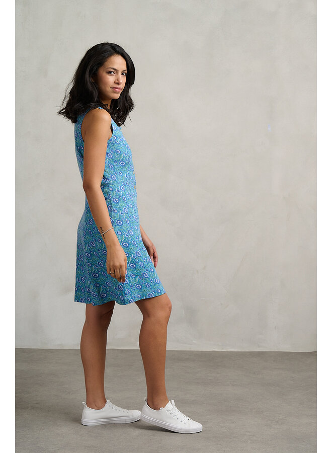 Jaba Mimi Dress in Blue Bloom