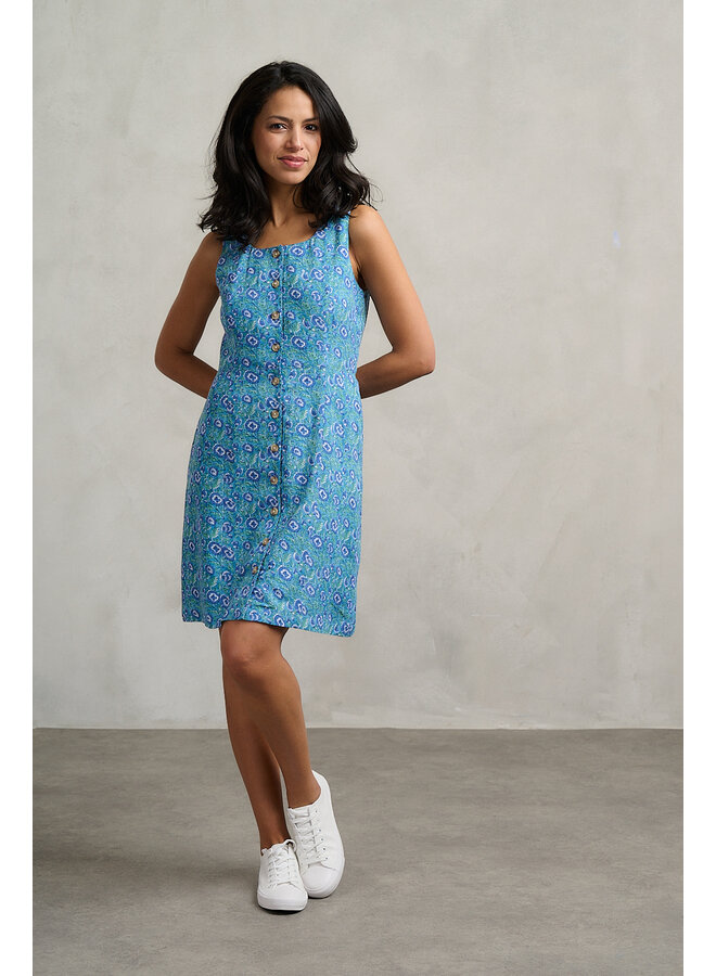 Jaba Mimi Dress in Blue Bloom