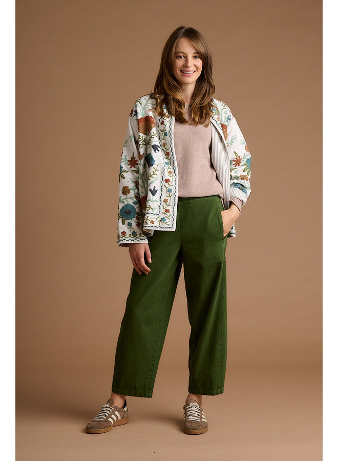 Jaba  Imer Trousers in Olive