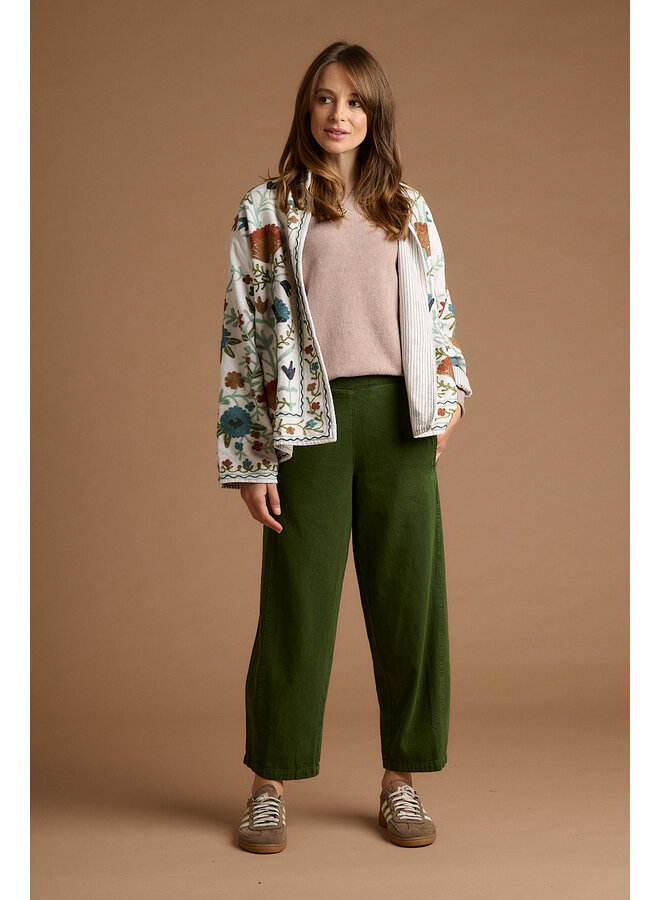 Jaba  Imer Trousers in Olive