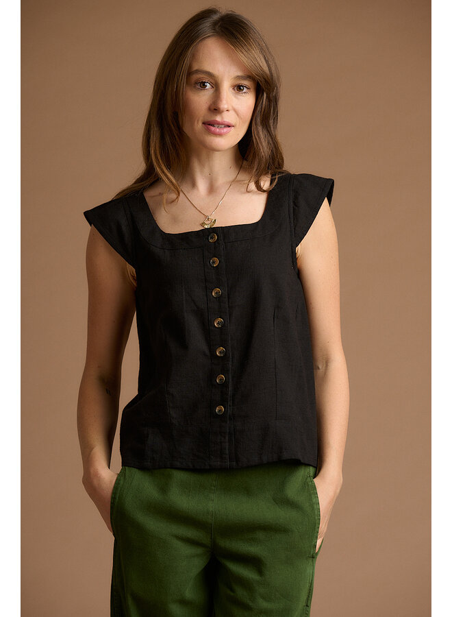 Jaba Julia Top in Black