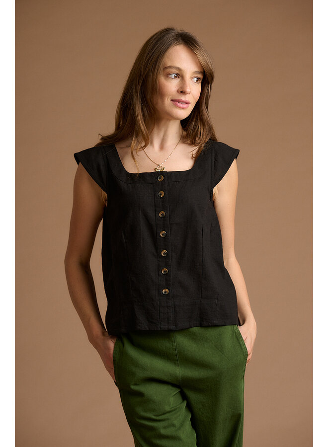 Jaba Julia Top in Black