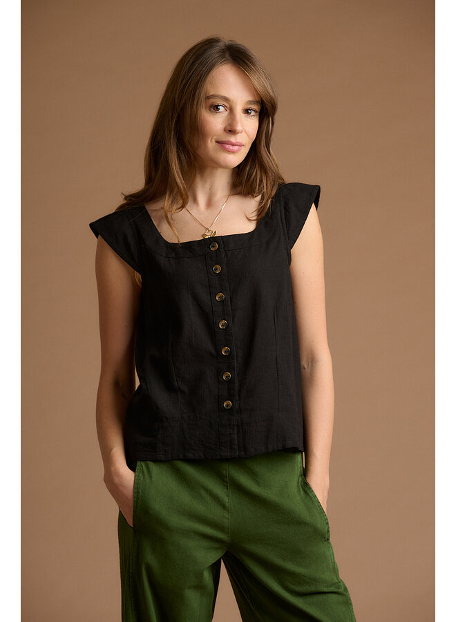 Jaba Julia Top in Black