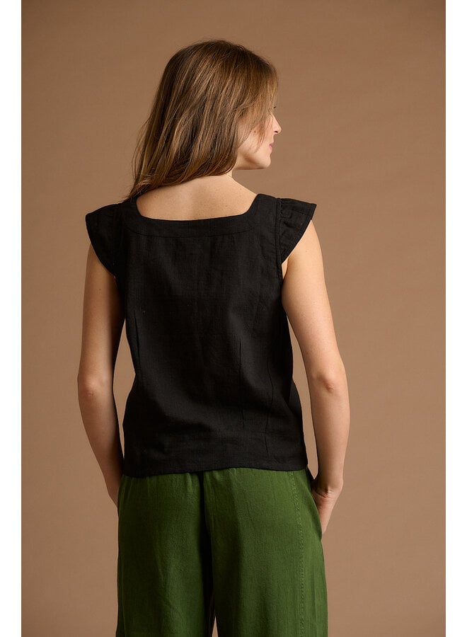 Jaba Julia Top in Black