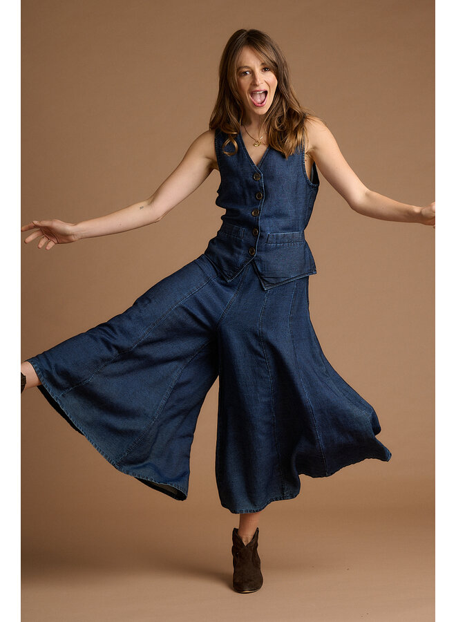 Jaba Iva Culotte in Denim