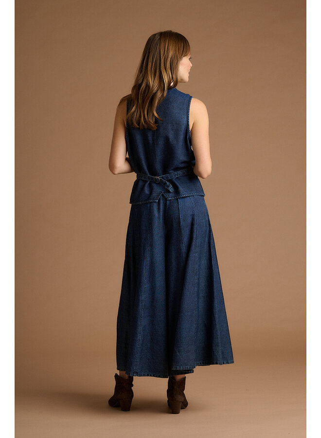 Jaba Waistcoat in Denim
