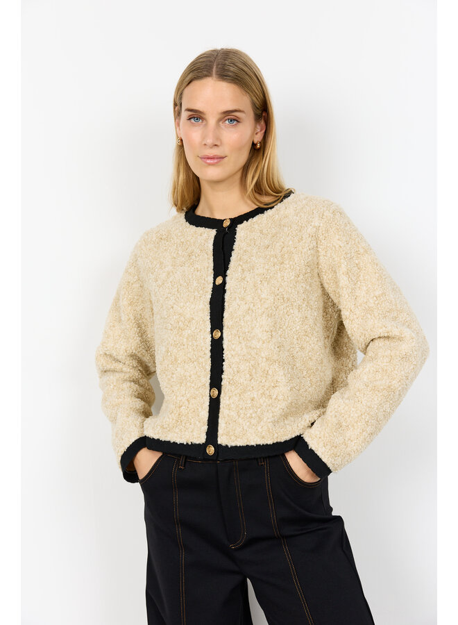 Soya Concept Bessie Cardi in Cream