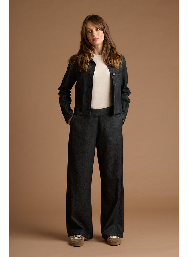 Jaba Emily Trousers in Charcoal