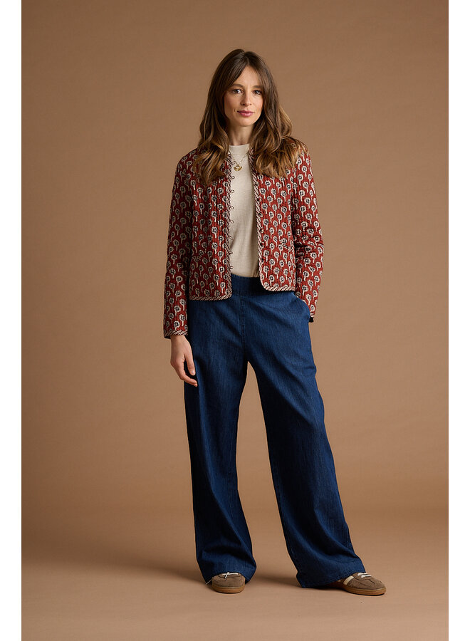 Jaba Emily Trousers - Dark Denim