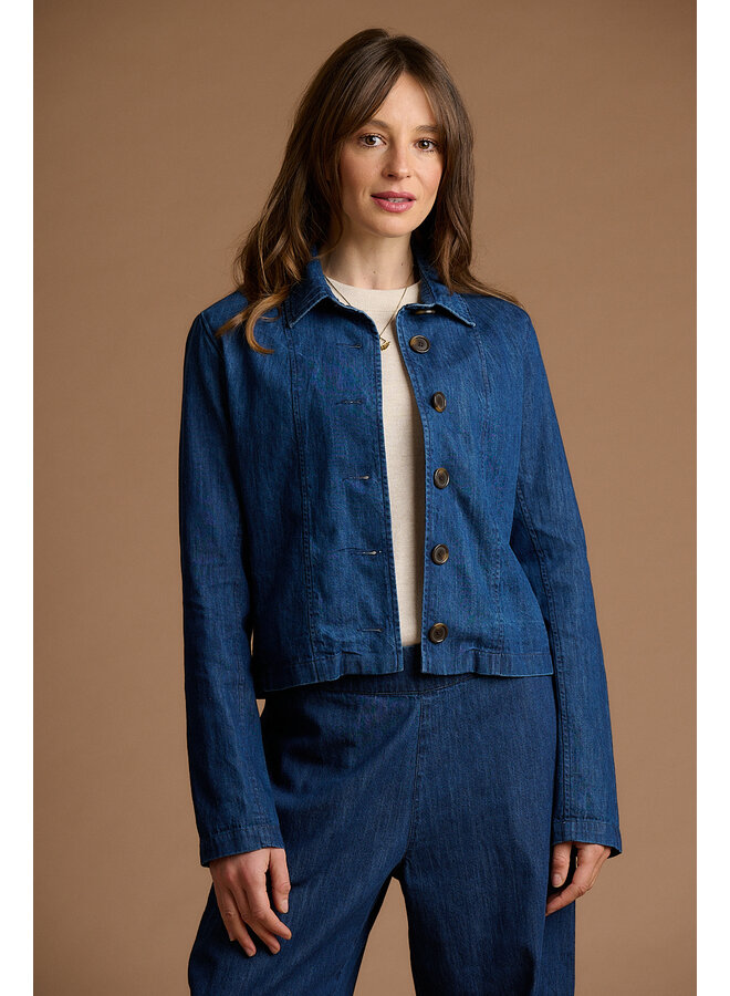 Jaba Denim Jacket  Dark Denim