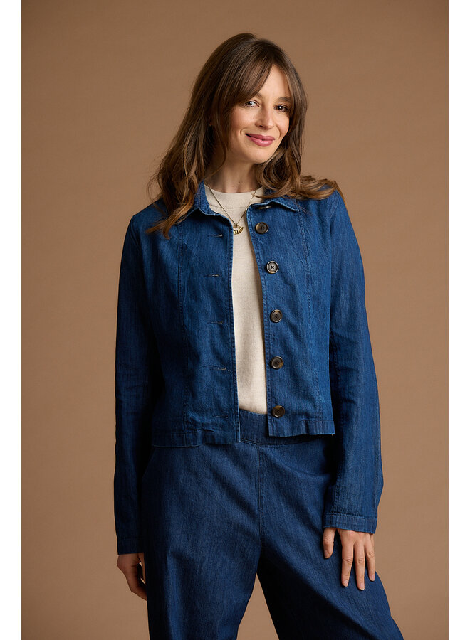Jaba Denim Jacket  Dark Denim