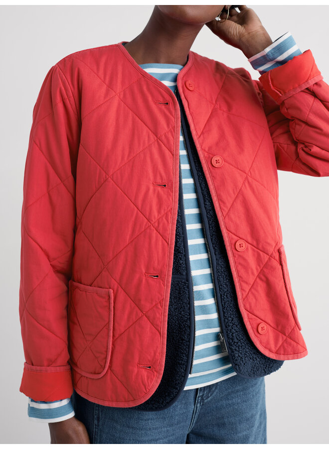Seasalt Swift Barn Jacket - Tomato