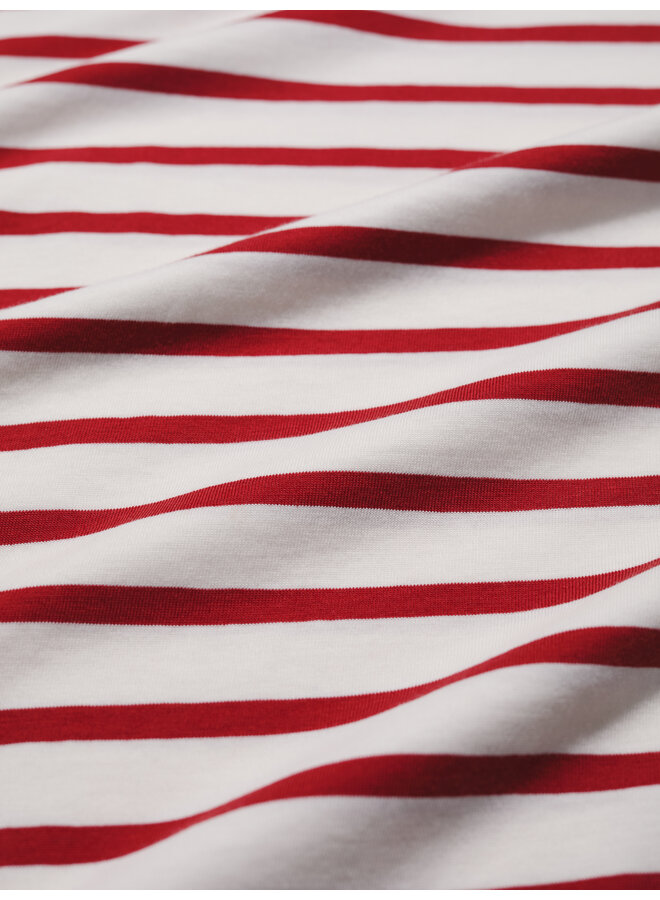 Seasalt Sailor Shirt - Breton Deep Rust