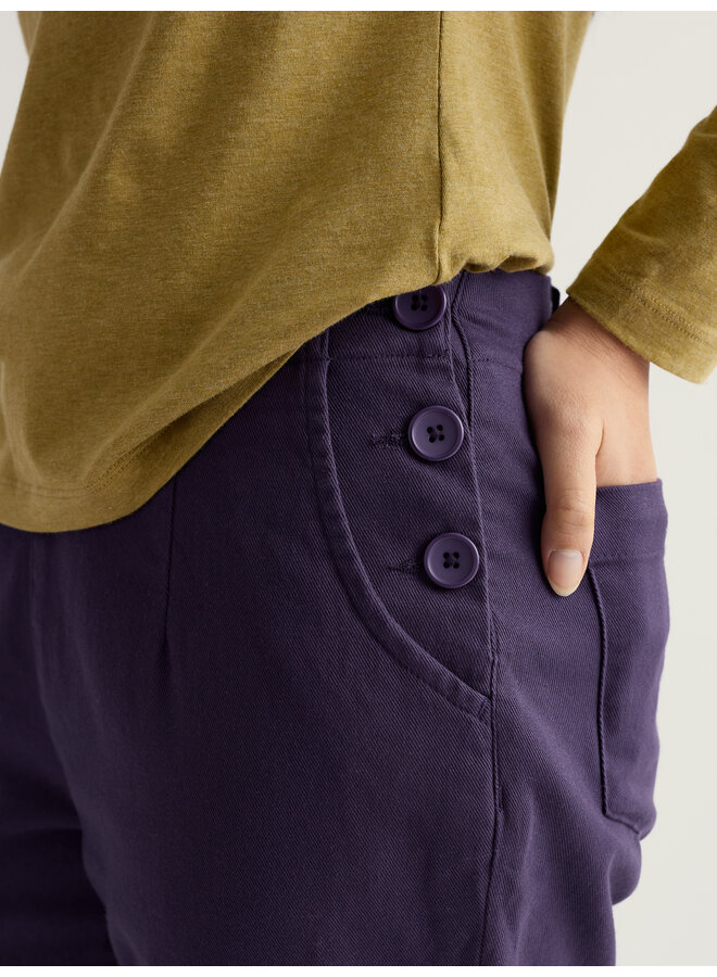 Seasalt Waterdance Trouser in Dark Violet