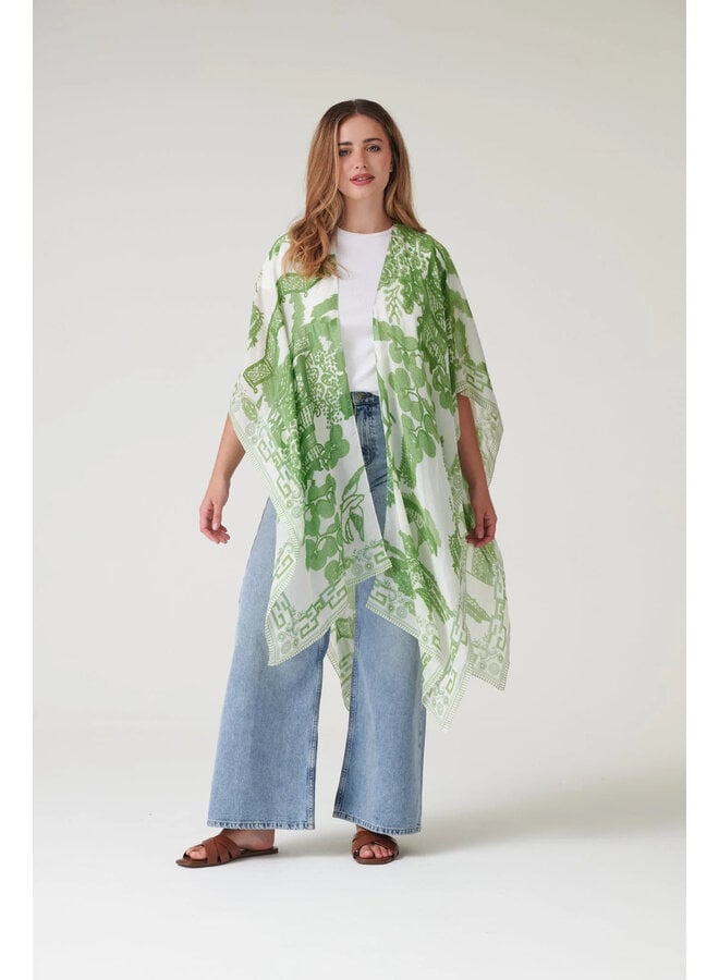 One Hundred Stars Throwover - Giant Willow Green