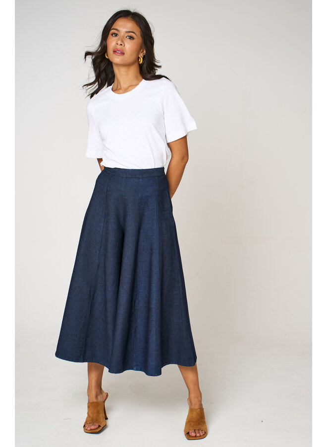 Jaba Iva Culottes in Denim