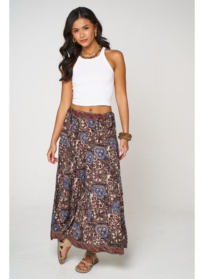 Aasha Plazzo Trousers - Earth Tile