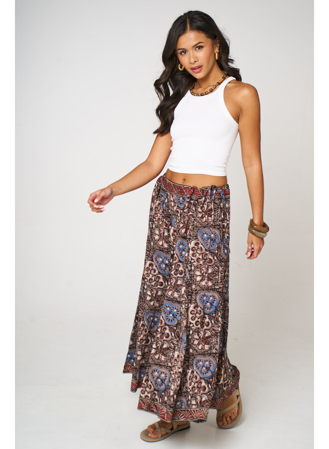 Aasha Plazzo Trousers - Earth Tile