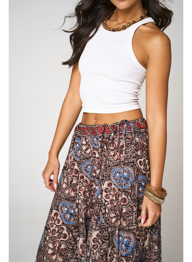 Aasha Plazzo Trousers - Earth Tile