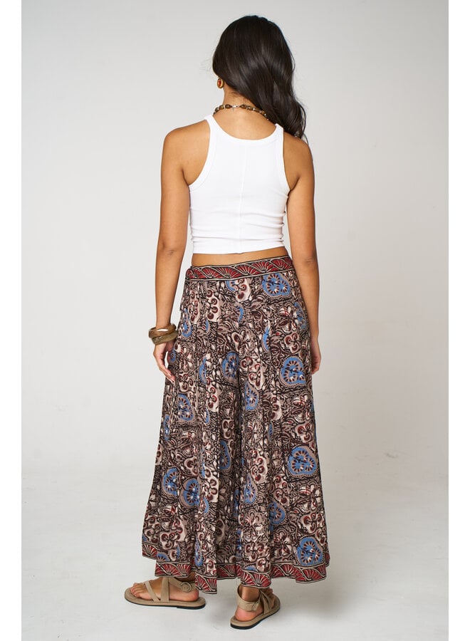 Aasha Plazzo Trousers - Earth Tile