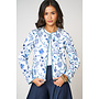 Jaba Reversible Jacket - Blue Flower
