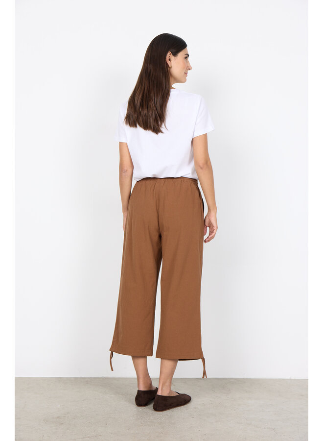 Soya Concept Cissie Cropped Trousers - Toffee