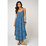 Aasha Slip Dress - Indigo Splash