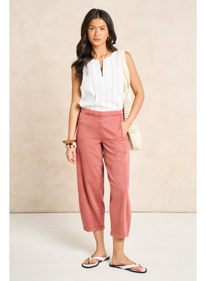 Jaba Imer Trousers - Dark Rose