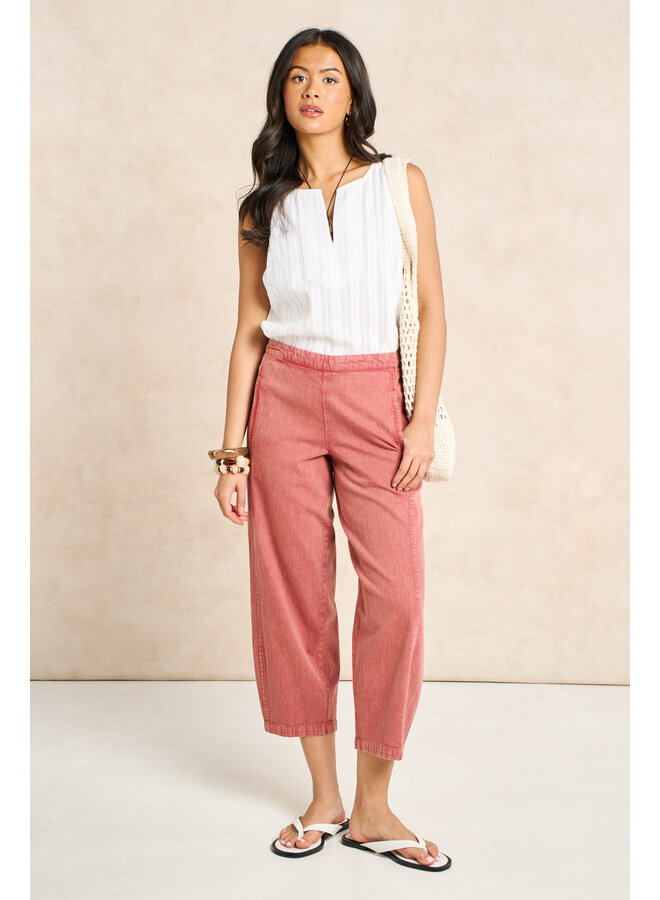 Jaba Imer Trousers - Dark Rose