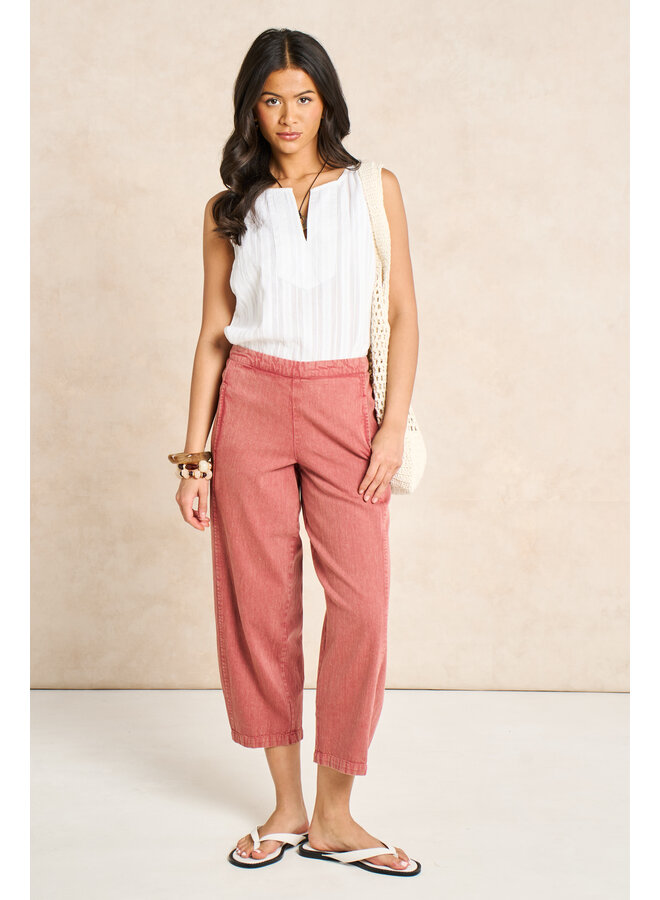 Jaba Imer Trousers - Dark Rose