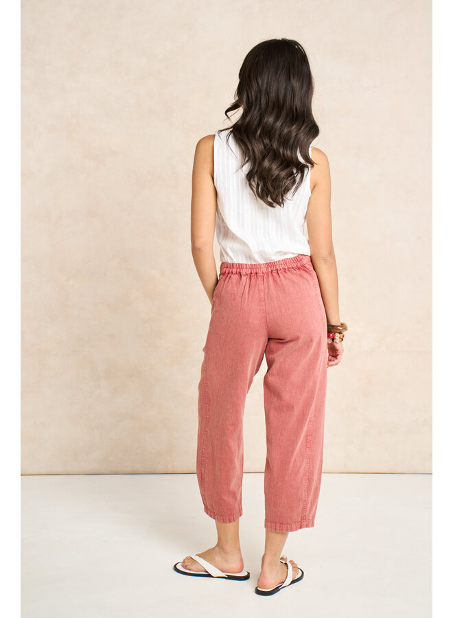 Jaba Imer Trousers - Dark Rose