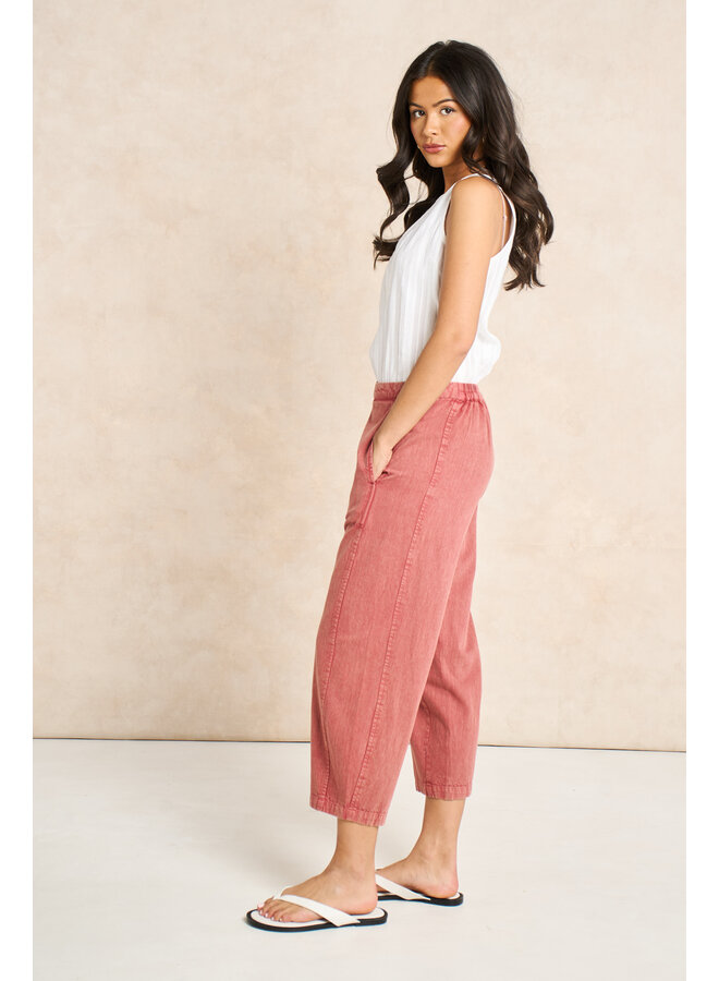 Jaba Imer Trousers - Dark Rose