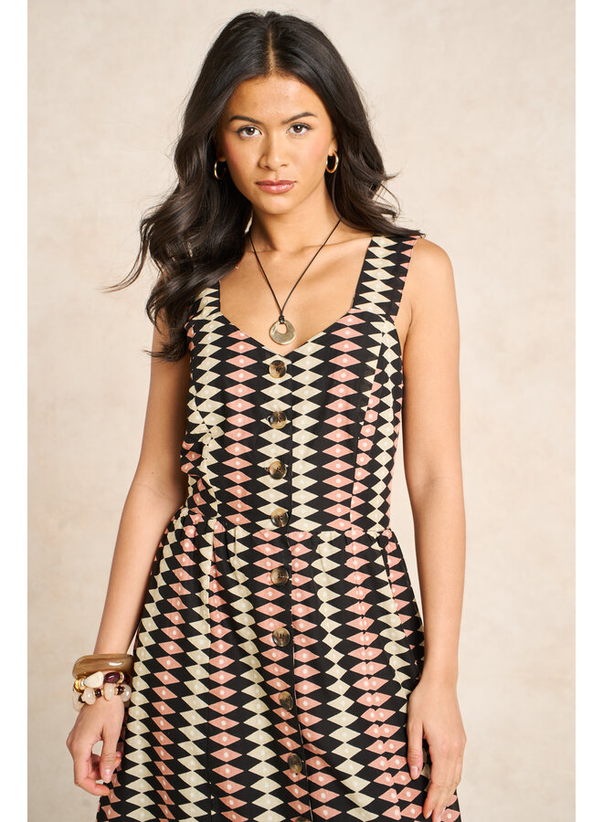 Jaba Penelope SunDress - Harlequin