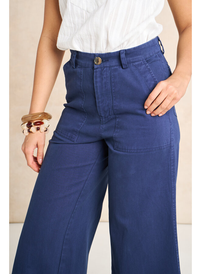Jaba Raya Trousers - Navy