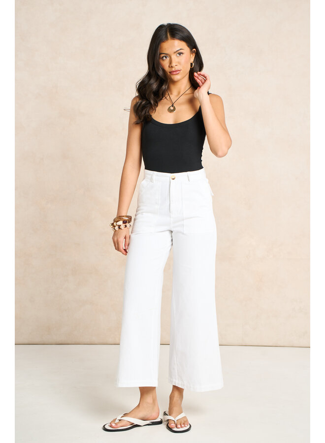 Jaba Raya Trousers - White