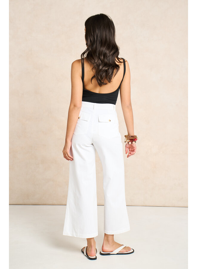 Jaba Raya Trousers - White