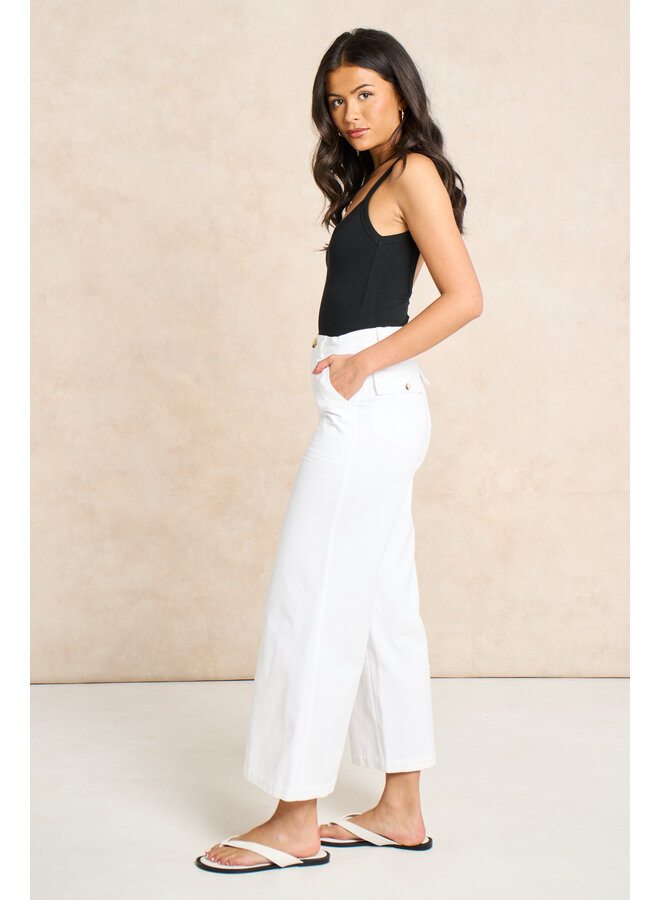 Jaba Raya Trousers - White