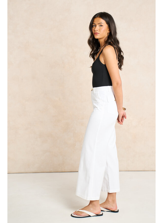 Jaba Raya Trousers - White