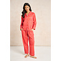 Sach Long Pj Set - Stripe Orange