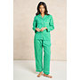 SACH Long Pj Set - Stripe Green