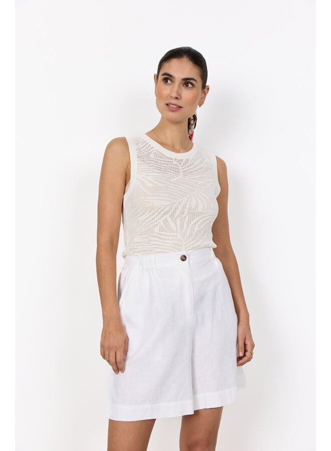 Soya Concept Ina Shorts - White