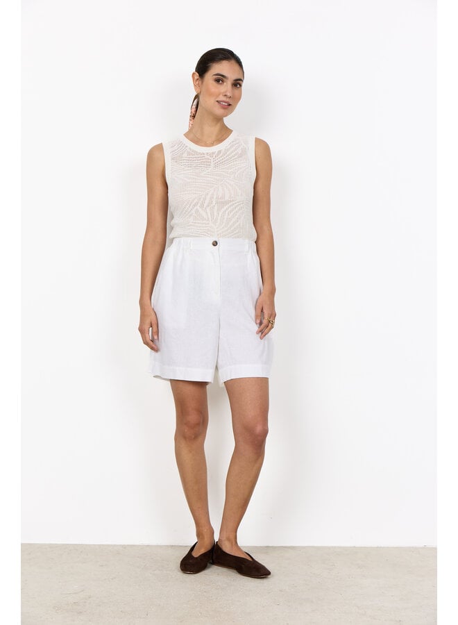 Soya Concept Ina Shorts - White